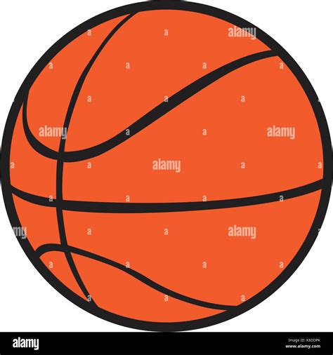 Arte lineal de baloncesto Imágenes vectoriales de stock Alamy