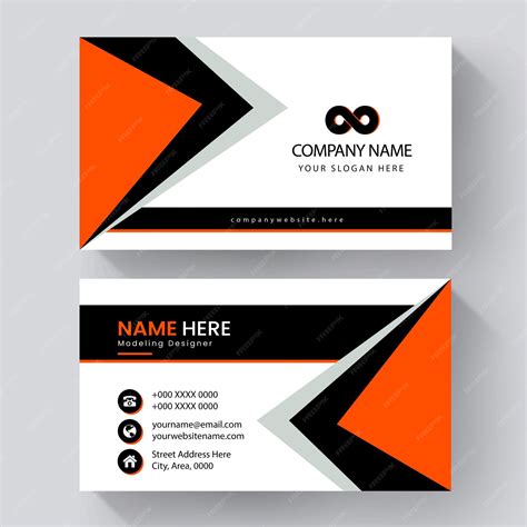 Premium Vector | Geometric Mosaic Contact Card Design