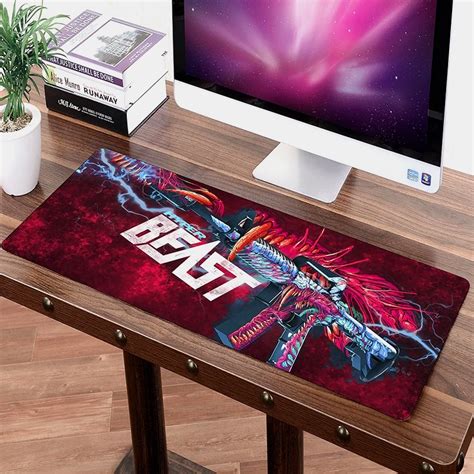 70 30cm M4A1 Mouse Pad Mat For CSGO Skins Hyper Beast Gaming Mousepad