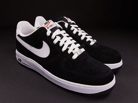 Nike Air Force 1 Low - Black Suede - White - SneakerNews.com