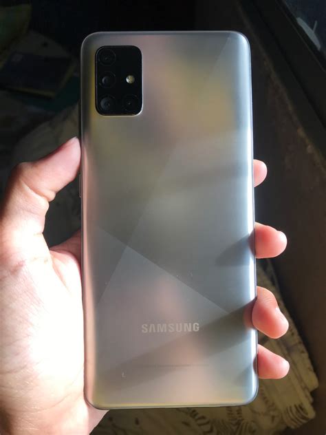 Galaxy A51 Haze Crush Silver Samsung Members