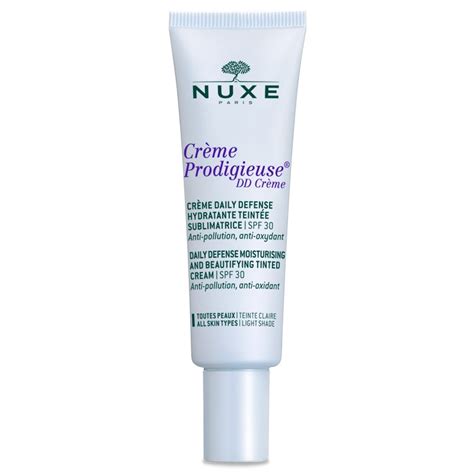 DD crème prodigieuse crème hydratante teintée Nuxe