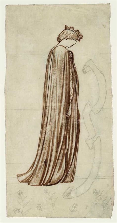 Figure Of A Queen Sir Edward Coley Burne Jones Bt 1861 Tate