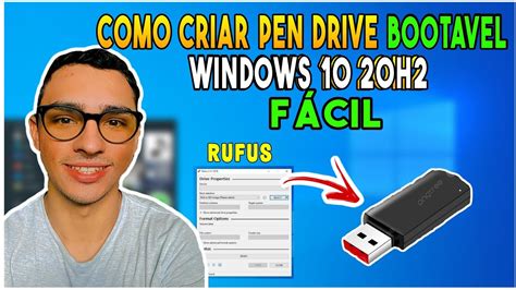 Como Criar um Pen Drive Bootável Windows 10 Atualizado 2023 Rufus