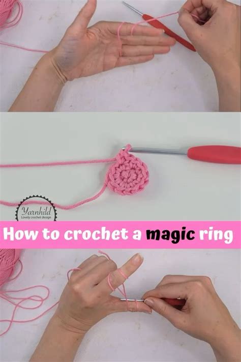 How To Crochet A Magic Ring My Easy Method Free Tutorial Magic