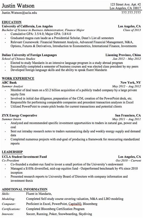 College Graduate Resume Template Beautiful Professional Resume