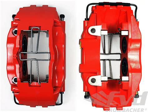 Brake Caliper Set Front Big Red Style 993 Turbo 993 RS 965