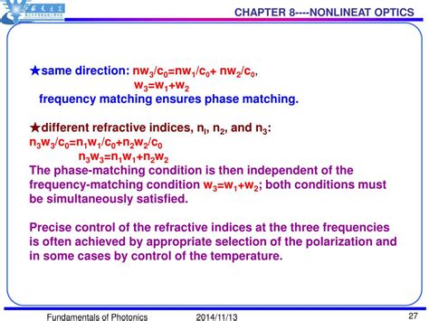 Ppt Chapter 8 Nonlinear Optics Powerpoint Presentation Free Download