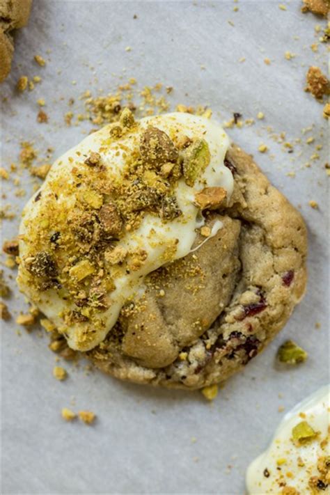 Chocolate Chunk Pistachio Oatmeal Cookies