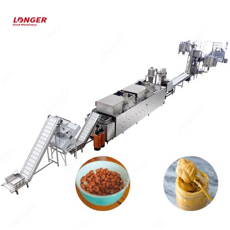 Automatic Peanut Paste Making Processing Line Peanut Butter Production