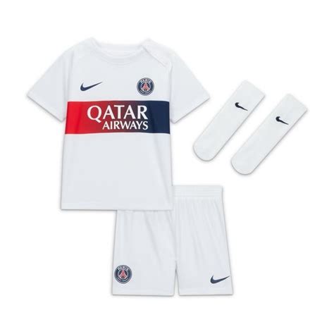 Paris Saint Germain Auswärtstrikot 2023 24 Baby Kit Kinder