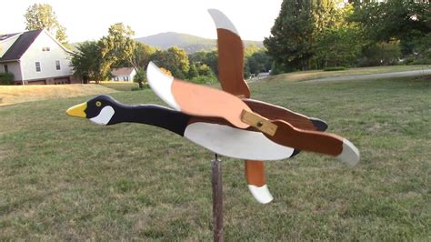 How To Make Best Diy Whirligig Flying Goose Two Propeller Wind Spinner