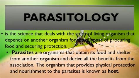 Solution Introduction To Parasitology Studypool