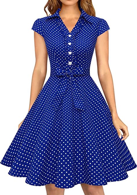 Polka Dot Dresses 20s 30s 40s 50s 60s