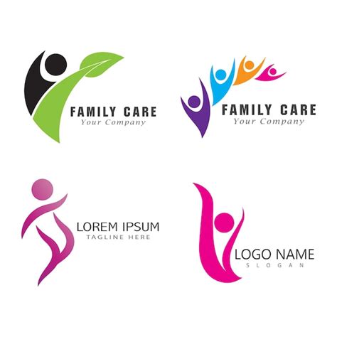 Premium Vector Adoption And Community Care Logo Template Vector