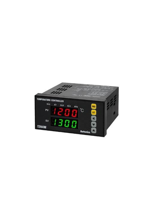 TZN4W 24R Controlador De Temperatura Dual PID 4 Digitos Dimensiones DIN