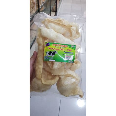 Jual KERUPUK RAMBAK SAPI SUPER 100 GRAM KHAS TULUNGAGUNG Shopee Indonesia