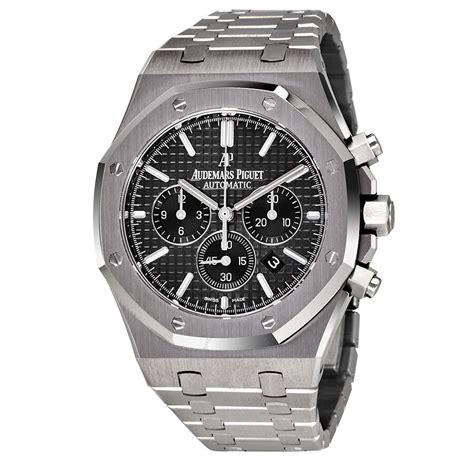 Audemars Piguet Royal Oak Chronograph Black Dial Men's Watch 26320ST.OO ...