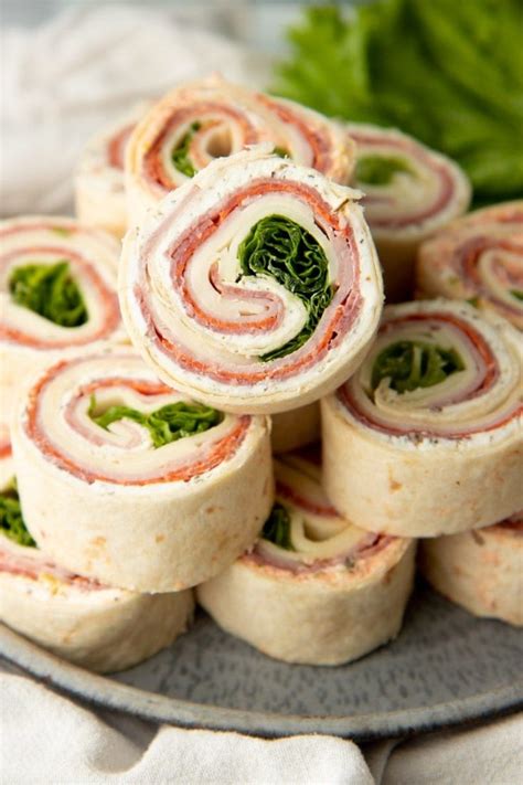 Italian Pinwheels With Cream Cheese Spread Wholefully