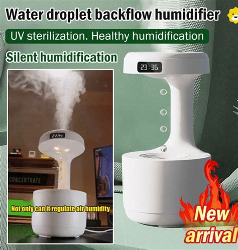 Supercomfort Anti Gravity Water Droplet Backflow Suspension Humidifier Lazada