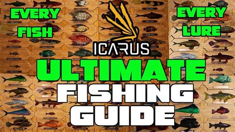 Ultimate Icarus Fishing Guide Catch Every Fish In Olympus Styx