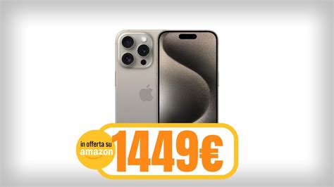 IPhone 15 Pro Da 512Gb In Offerta Al MINIMO STORICO Su Amazon