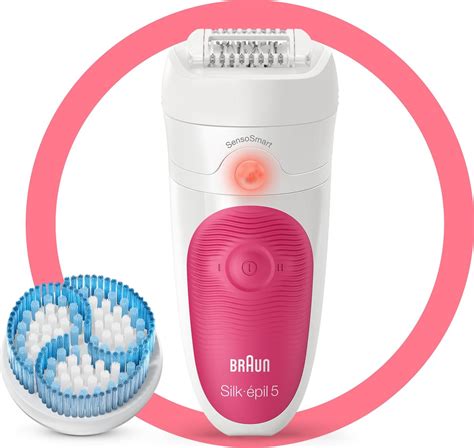 Braun Silk Épil 5 5511 Sensosmart Wireless Wet Dry 2 Attachments