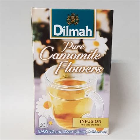 Jual Teh Dilmah Pure Camomile Flowers Bags Gr Shopee Indonesia