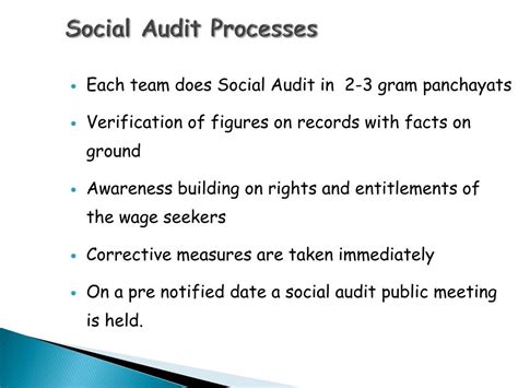 Ppt Scaling Up And Institutionalization Of Social Audits In Andhra