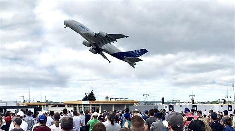 A380 Takes Off Too Steeply - YouTube