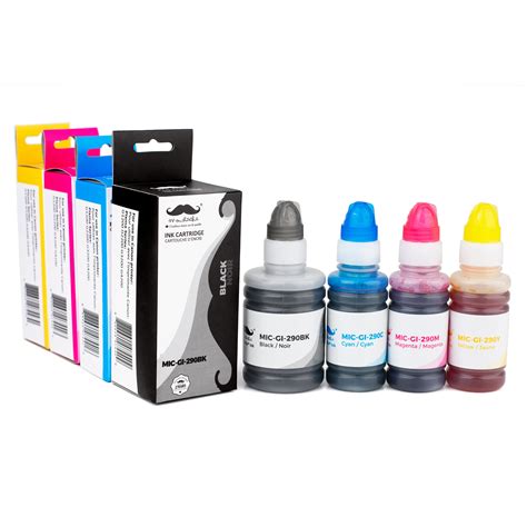 Canon Gi Compatible Megatank Ink Bottle Combo High Yield Bk C M Y