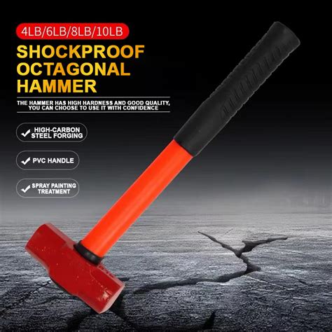 Heavy Duty Sledge Hammer With Fiber Handle Heavy Duty Multi Functional