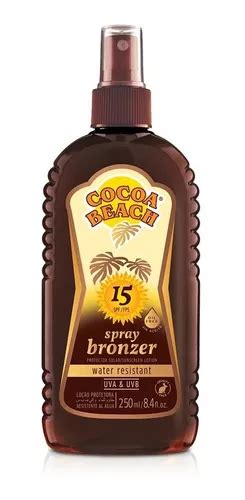 Protector Solar Cocoa Beach Bronzer Fps 15 250 Ml MercadoLibre