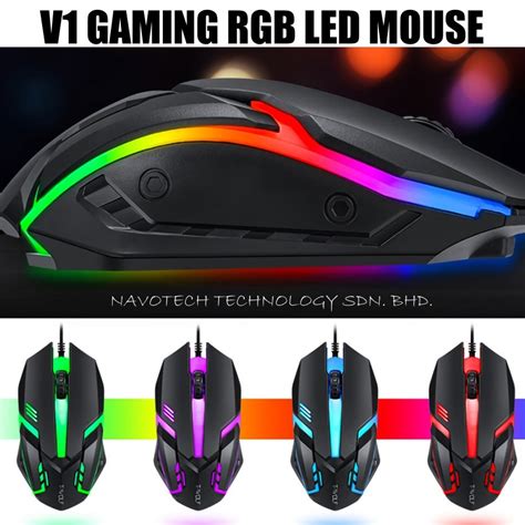 G G B Rgb Gaming Keyboard Wired Usb Luminous Gaming Keyboard Mouse