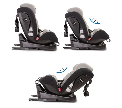 Mokki Si Ge Auto Pivotant Isofix Kg Groupe Gris