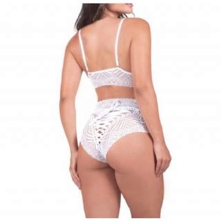 Conjunto Lingerie Renda Lacradora Shopee Brasil