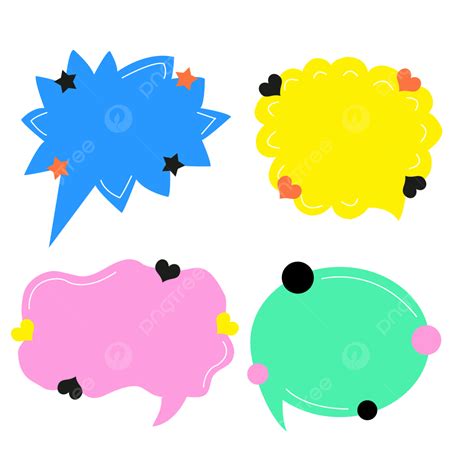 Dialog Bubble Clipart Png Images Trendy Cute Bubble Dialog Border