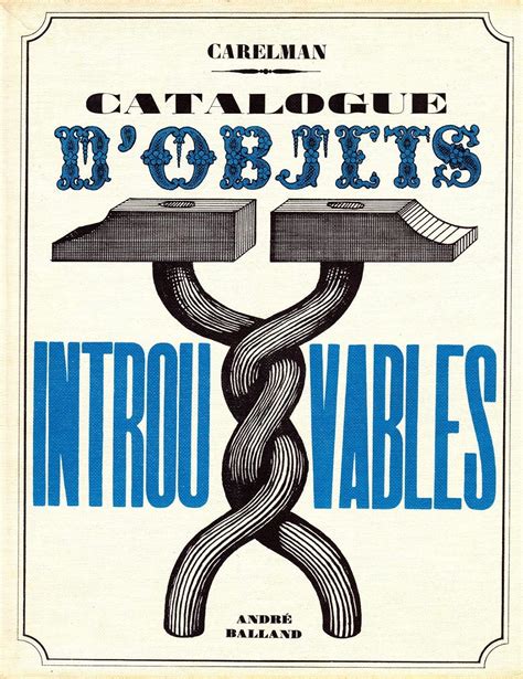 Catalogue D Objets Introuvables Amazon Co Uk Carelman