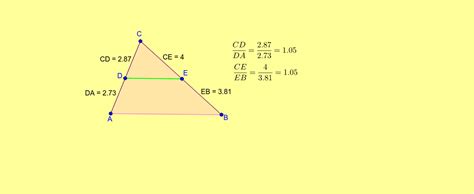 Teorema Fundamental De La Proporcionalidad Geogebra