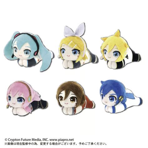 Vocaloid Piapro Plushie Keychain Hug Chara Blindbox Hatsune Miku Kagamine Rin Len Megurine