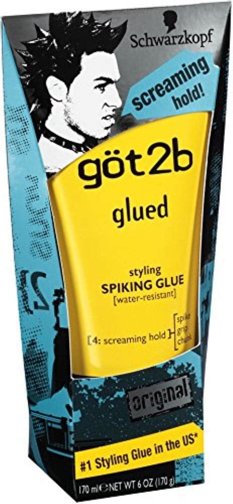 Got2b Glued Styling Spiking Glue 6 Oz Pack Of 6