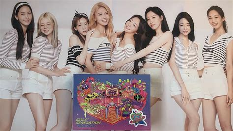 Unboxing SNSD Girls Generation 소녀시대 Forever 1 Deluxe Version YouTube