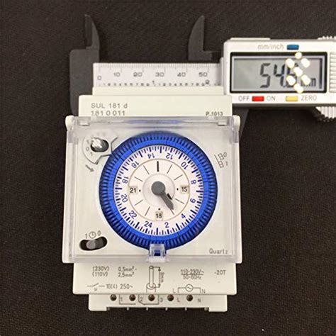 Commutateur De Minuterie M Canique Analogique V V Heures Par