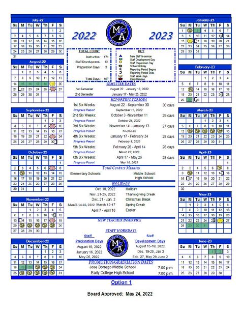 Calendar Monte Alto Isd