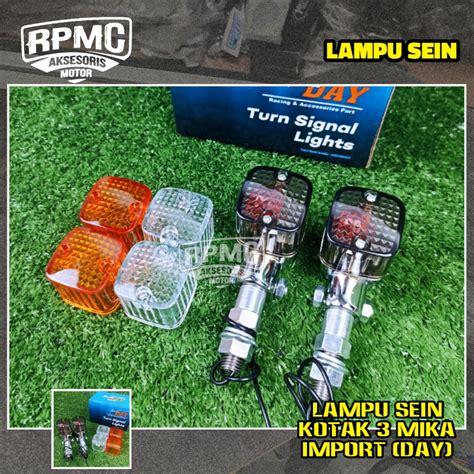 Jual Sein Palu Kotak Mika Lampu Belok Riting Import Sports Day