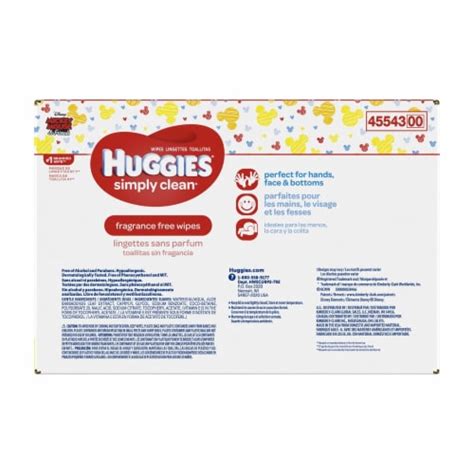 Huggies Simply Clean Unscented Baby Wipes 792 Count, 792 ct - Kroger