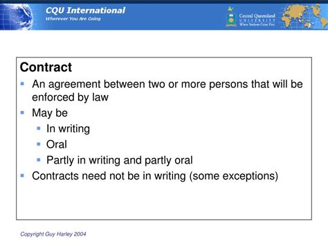 Ppt Law Of Contract Powerpoint Presentation Free Download Id3807420