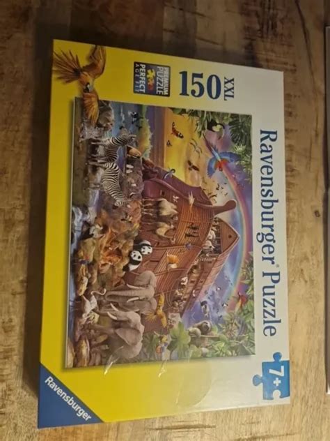 RAVENSBURGER PUZZLE 150 Teile Unterwegs Mit Der Arche EUR 6 50