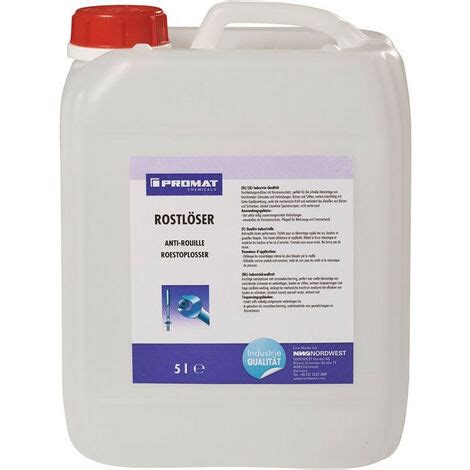 Eliminador de óxido bidón 5l PROMAT CHEMICALS