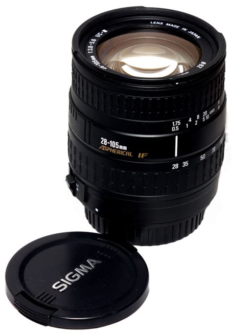 The Sigma Af Mm F Uc Iii Aspherical If Lens Specs Mtf